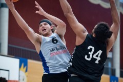 Booker Coplin (Giants Düsseldorf, No.6) in Aktion

DEU, Duesseldorf, 22.08.21 Basketball, Testspiel Saisonvorbereitung 2021/2022 ART Giants Düsseldorf - Phoenix Hagen